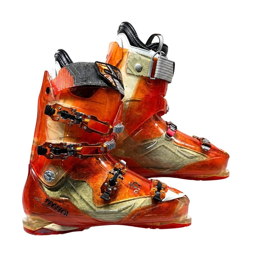 Tecnica Dragon 120 Ski Boots Mens Orange Translucent Downhill Alpine 310mm
